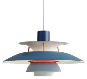 Lampa Wisząca Louis Poulsen, PH 5 Mini, ściemnialny, niebieski, salon, metal, design