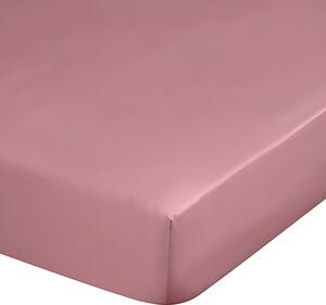 Prześcieradło EUROFIRANY Jersey D91 160 x 200 cm Różowy