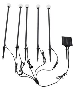 Zewnętrzna Lampa Lindby, Freydis, czarny, aluminium, nowoczesny