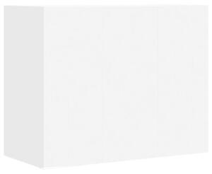 Szafka wisząca, biała, 75x35x60 cm, materiał drewnopochodny