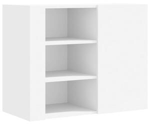 Szafka wisząca, biała, 75x35x60 cm, materiał drewnopochodny