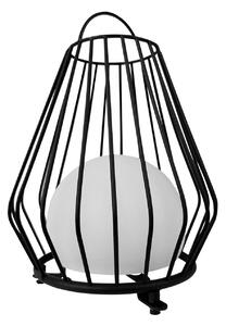 Zewnętrzna Lampa Dyberg Larsen, Evesham, ściemnialny, czarny, taras, metal, design
