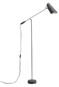 Lampa Podłogowa Northern, Birdy, szary, salon, metal, design
