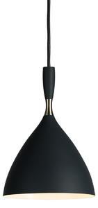 Lampa Wisząca Northern, Dokka, ściemnialny, czarny, salon, metal, skandynawski