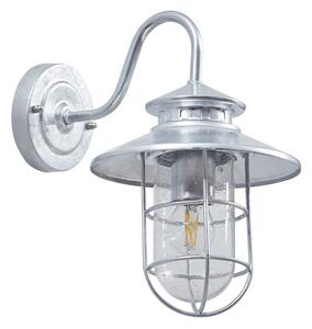 Zewnętrzna Lampa Lindby, Naleta, ściemnialny, metaliczny, taras, metal, industrialny