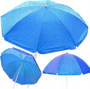 Parasol plażowy ALVO 220 cm - różne kolory Kolor: Niebieski