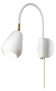 Lampa Ścienna Nuura Aps, Anoli, ściemnialny, biały, salon, metal, nowoczesny