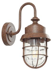 Zewnętrzna Lampa Lindby, Adalie, ściemnialny, brąz rdzawy, taras, metal, dworkowy | rustykalny