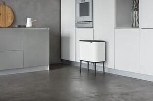 Brabantia Bo Touch Bin pojemnik na odpady 34 l do segregacji biały 313547