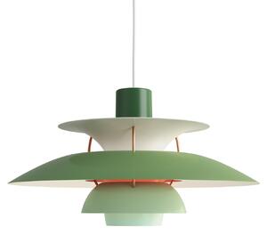 Lampa Wisząca Louis Poulsen, PH 5, ściemnialny, zielony, salon, metal, design
