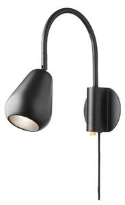 Lampa Ścienna Nuura Aps, Anoli, ściemnialny, czarny, salon, metal, nowoczesny