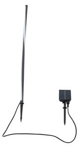Zewnętrzna Lampa Lindby, Sabiel, czarny, aluminium, nowoczesny