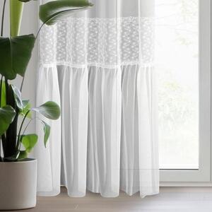 Firana gotowa EUROFIRANY Lauri 140 x 250 cm Biały