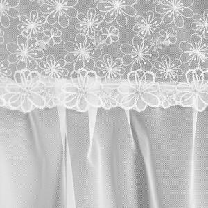 Firana gotowa EUROFIRANY Lauri 140 x 250 cm Biały