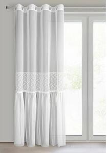 Firana gotowa EUROFIRANY Lauri 140 x 250 cm Biały