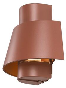 Zewnętrzna Lampa SLV, Photoni, ściemnialny, brąz rdzawy, taras, aluminium