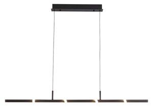 Lampa wisząca LED Azzardo Zigzag BK AZ5827 46W – nowoczesne oświetlenie do salonu i jadalni