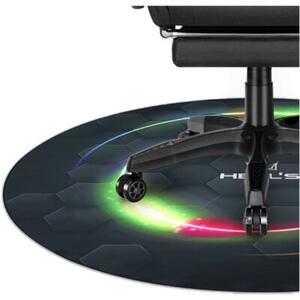 Mata pod fotel HELL'S CHAIR Rainbow Czarny (kolorowe elementy)