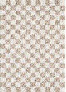 Beżowy/kremowy dywan 120x170 cm Grida – ESTE