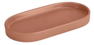 Brązowy organizer łazienkowy ceramiczny Fablo – Wenko