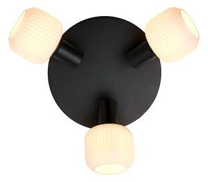 Nordlux - Milford 3 Mini Lampa Sufitowa Black Nordlux