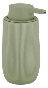 Zielony plastikowy dozownik do mydła 400 ml Fablo – Wenko