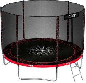 Trampolina NEO-SPORT NS-08Z241 FI 252 cm Czarno-czerwony