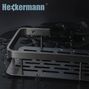 Półka łazienkowa Heckermann Czarna