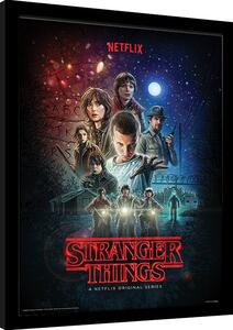 Oprawiony Obraz Stranger Things - One Sheet