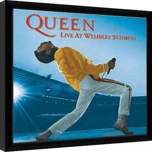 Oprawiony Obraz Queen - Live At Wembley