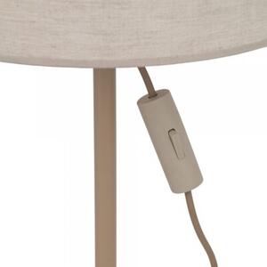 Lampa podłogowa TK Lighting FIENO SABIA 16196 beżowa, abażur len, E27, 133 cm
