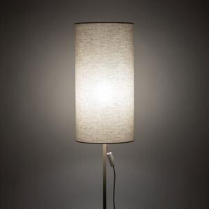 Lampa podłogowa TK Lighting FIENO SABIA 16196 beżowa, abażur len, E27, 133 cm