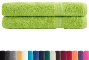 Ręczniki premium solund, 2 szt., zielone, 100x200 cm, 600 g/cm²