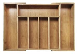 Wkład organizer do szuflady na sztućce rozsuwany 55/37x37x5cm 7 przegród KRISBERG