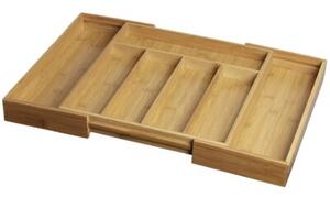 Wkład organizer do szuflady na sztućce rozsuwany 55/37x37x5cm 7 przegród KRISBERG
