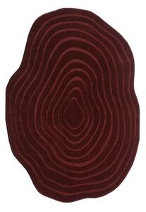 Bordowy dywan 160x230 cm Pebble – ESTE
