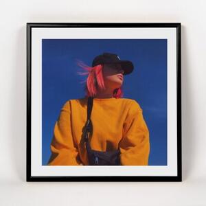 Ramka na zdjęcia 30x30 cm aluminiowa ramka czarna do zdjęć LUCA®