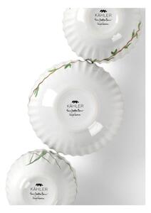 Zestaw 3 miniaturowych porcelanowych wazonów Kähler Design Hammershøi Spring