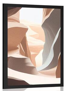 Plakat kanion w Arizonie
