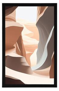 Plakat kanion w Arizonie