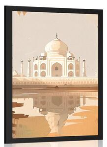 Plakat indyjski Taj Mahal