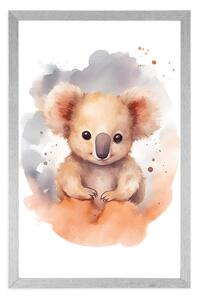 Plakat rozmarzony koala