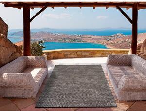 Antracytowy dywan odpowiedni na zewnątrz 80x150 cm Panama – Universal