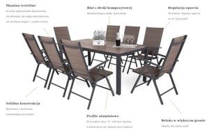Zestaw mebli ogrodowych HOME & GARDEN Ibiza 942015 Szaro-brązowy