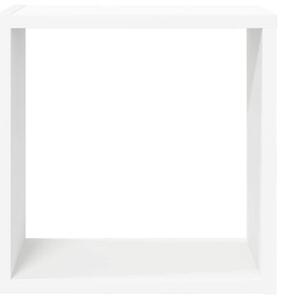 Półki ścienne kostki, 6 szt., białe, 30x15x30 cm