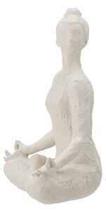 Biała figurka dekoracyjna Bloomingville Adalina, wys. 24 cm