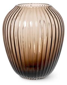 Brązowy szklany wazon Kähler Design Hammershøi, wys. 18,5 cm