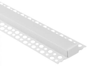 Profil do taśm LED GNS02 natynkowy biały + klosz mleczny 2m Ecolight