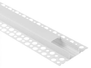 Profil do taśm LED GNS02 natynkowy biały + klosz mleczny 2m Ecolight
