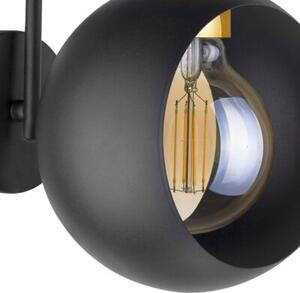 Kinkiet czarny CYKLOP 1xE27x15W wym:26x17x24cm IP20 TK-Lighting